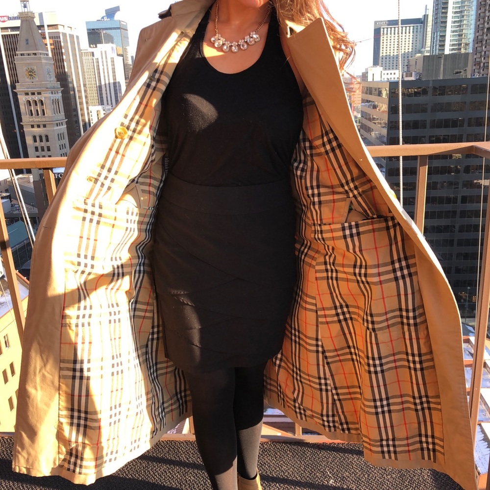 Burberry Vintage Slim-Fit Trench Coat